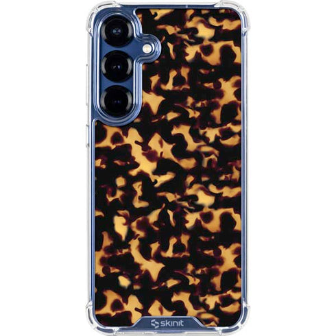 Tortoise Shell Galaxy S25 Clear Case